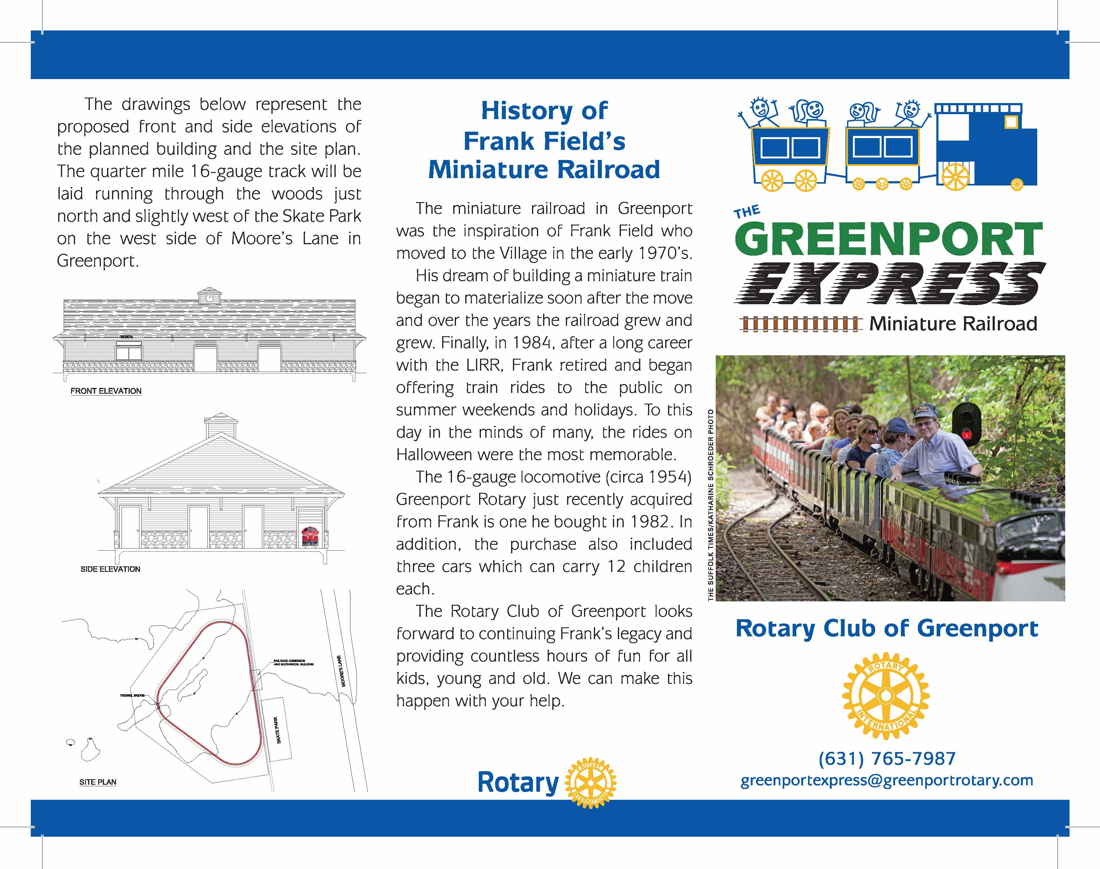 Greenport Express Sponsored by Greenport Rotary Club